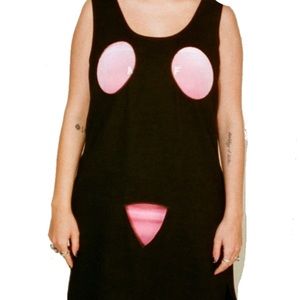 Fashion Brand Company Black Linen Dress